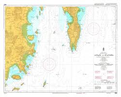 Thailand Nautical Chart 334 Phuket Harbour Approaches
