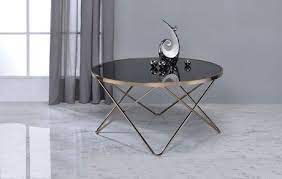 Acme Valora Coffee Table In Champagne