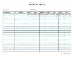 Free Attendance Sheet Elementary School Class Schedule Template