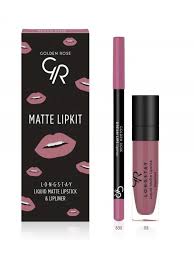 golden rose lip makeup set 03 535 pink
