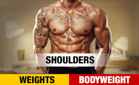bodyweight shoulder workout no