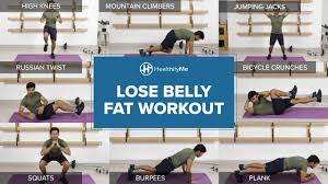belly fat burn workout healthifyme