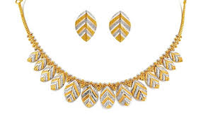 light weight gold necklace set designs
