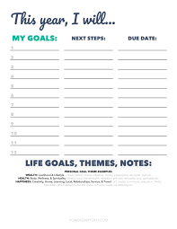 The simplest way is to start is to create. 2021 Goal Setting Template A Worksheet For Smart Goals