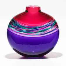 Coloured Glass Vase Transpa