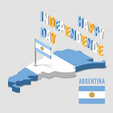 Argentina día de la independenca argentina. Dia De La Independencia De Argentina Vector Premium