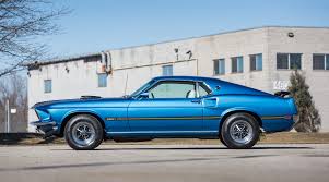 Acapulco Blue 1969 Ford Mustang