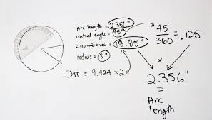 Calculate The Arc Length Central Angle