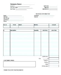 Work Order Invoice Form Order Invoice Template Work Order
