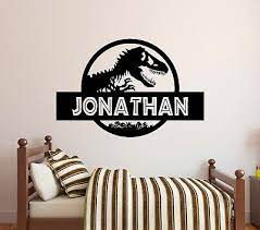 Jurassic Park Custom Name Wall Decal