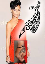 She is popular for being the best artist in the western world since so long. Rihanna Maori Hand Tattooforaweek Temporary Tattoos Largest Temporary Tattoo Shop Worldwide Tattooforaweek Product Info Rihanna Fy K11 L8 R3 K2
