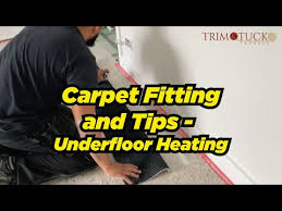 carpet ing and tips with underfloor