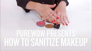 here s how to sanitize your makeup it
