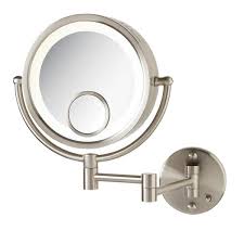 lighted makeup mirror target on