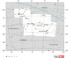 Cetus Constellation Facts Myth Star Map Major Stars