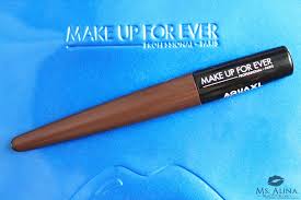 make up for ever aqua xl ink liner in