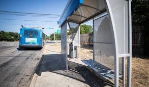 bus shelters cut it in the texas heat