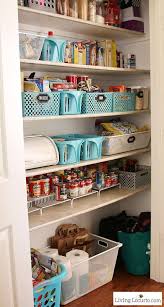 Matching canisters in various sizes look great and keep everything in it's proper. Kitchen Pantry Organization Ideas Free Printable Labels