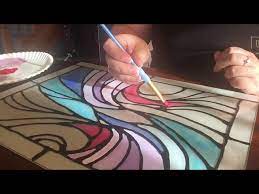 Easy Fake Stained Glass You