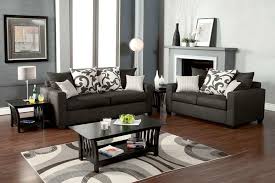 Medium Gray Sofa Set Fa3010 Fabric Sofas