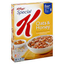 kellogg s special k oats honey cereal