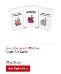 target 100 apple giftcard get