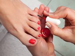 gel polish toes nails care