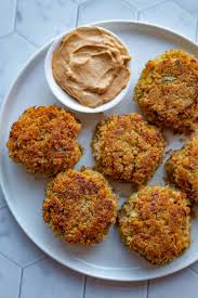 baked vegan crab cakes with artichoke