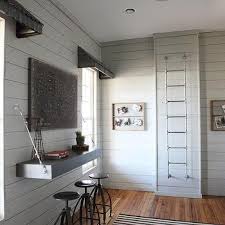 Interior panels for walls are often preferred not painted and completely natural. Gray Wall Paneling Design Ideas