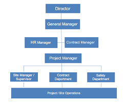 Company Organization Chart South Forward Construction Pte Ltd