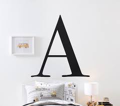 Oversized Letter Wall Decal Pottery