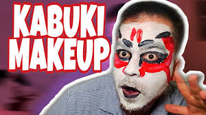 how to face paint anese kabuki art