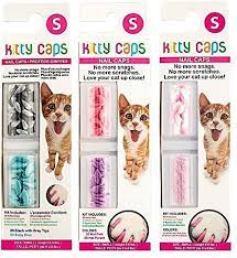 kitty caps cat nail caps color varies