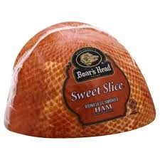 sweet sliced dinner ham