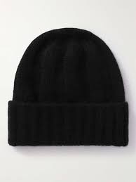 beams plus ribbed cashmere beanie for