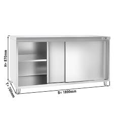 Stainless Steel Work Cabinet Eco