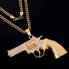 hip hop 10k gold plated jewelry pendant