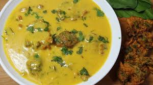 palak pakoda kadhi