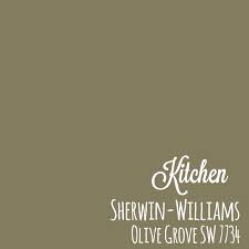Olive Green Paints Sherwin Williams