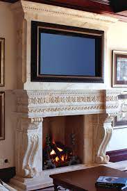 Tuscan Stone Fireplace Mantels