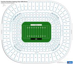 bank of america stadium seating charts