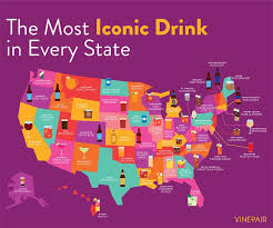 Data Chart 50 Boozy Favorites Across The United States