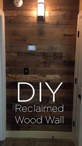 Diy Reclaimed Wood Wall Frugal Novice