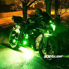 Premium 10 Strip 10 Pod Ios Android App Wifi Control Led Motorcycle Led Neon Underglow Accent Light Kit Xk Carbon Series Mr Kustom Auto Accessories And Customizing