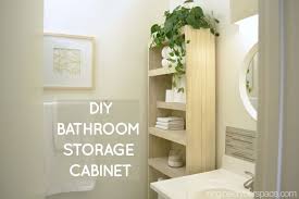 Diy Over The Toilet Storage Cabinet