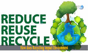 how does recycling impact environment