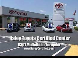 haley toyota certified s and