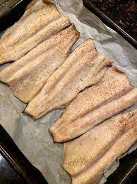 oven baked rainbow trout fillets