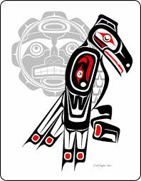 Raven Moon 001 002 Haida Art Native American Art Native Art