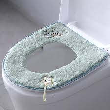 Sticky Toilet Seat With Buckle